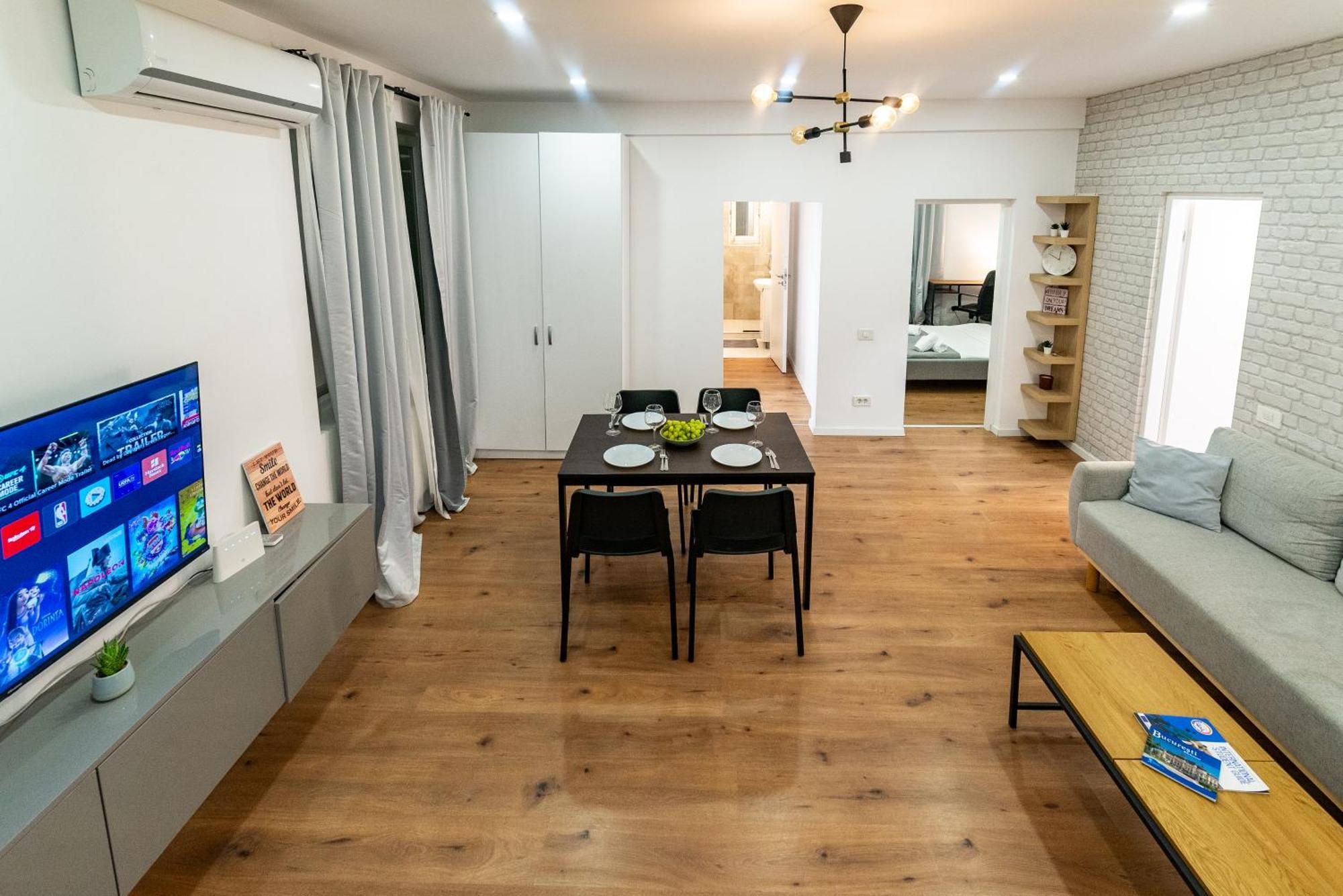 Ultracentral Spacious Apartment 4Br Bucharest Exterior photo